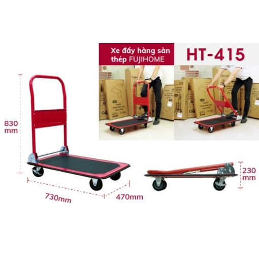Xe đẩy hàng Fujihome HT-415