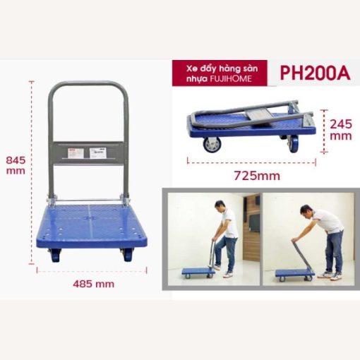 Xe đẩy hàng Fujihome PH200A