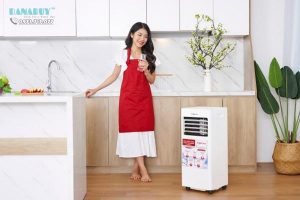 Máy điều hòa di động Fujihome Pac07 sử dụng làm mát cho không gian mở