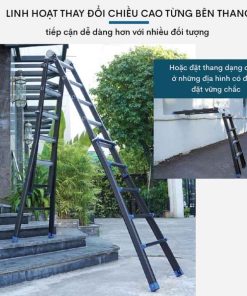 Thang Nhôm ADVINDEQ AML44B Gấp và Rút 6 Thang Nhôm ADVINDEQ AML44B Gấp và Rút