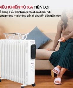 Máy sưởi dầu Fujihome OH8615