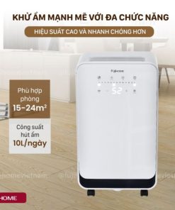 Máy hút ẩm dân dụng Fujihome DH10