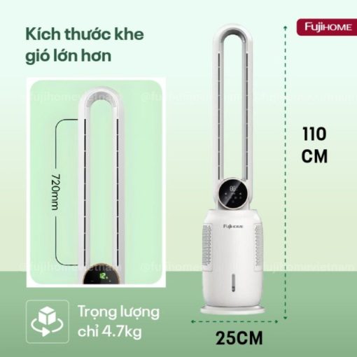 Quạt không cánh Fujihome BF-03RC