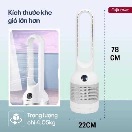 Quạt không cánh Fujihome BF22-HEPA