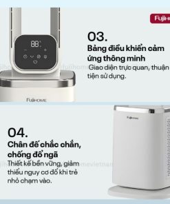 Quạt không cánh Fujihome BF-05R-HEPA