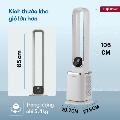 Quạt không cánh Fujihome BF-05R-HEPA