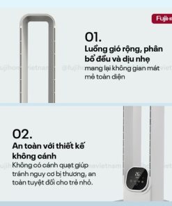 Quạt không cánh Fujihome BF-05R-HEPA