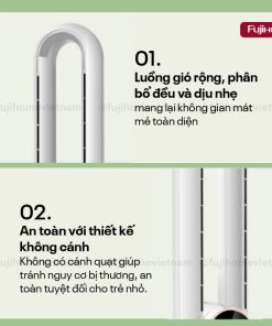 Quạt không cánh Fujihome BF-03R