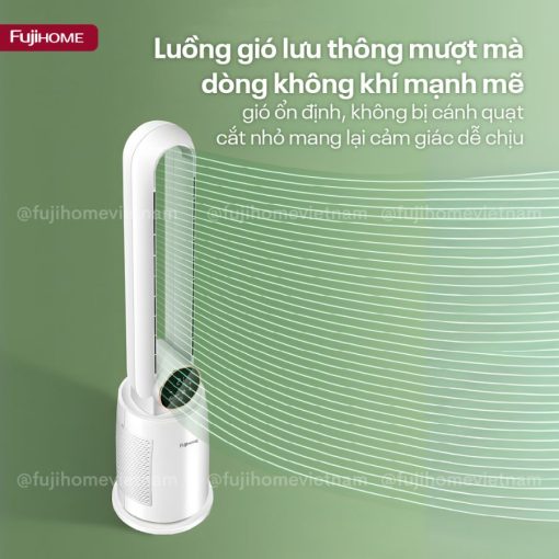 Quạt không cánh tích hợp lọc không khí bằng ion Fujihome BF-03R