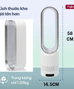 Quạt Không Cánh Fujihome BF16 - An Toàn, Hiện Đại, Tiết Kiệm Điện