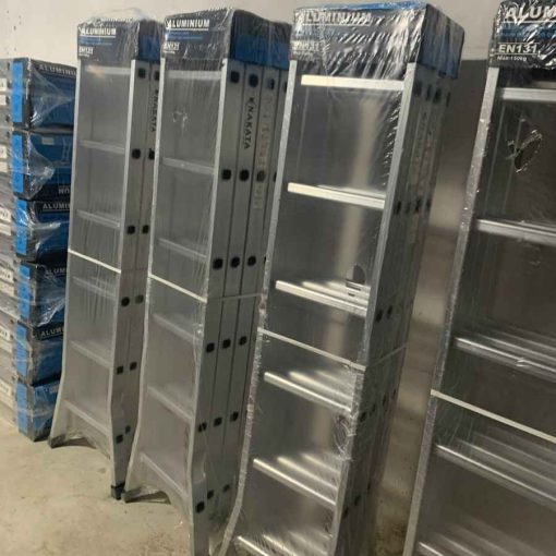 Thang nhôm xếp 4 đoạn Nakata VN406