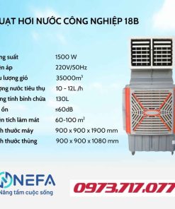 Quạt hơi nước công nghiệp 18B