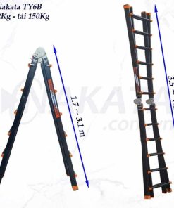 Thang Nhôm Rút Trượt Nakata TY6B