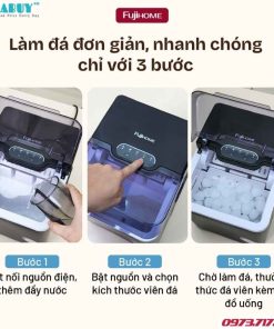 Máy làm đá viên Fujihome IM1218 mini