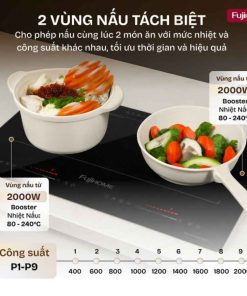 Bếp từ đôi Fujihome IC2622 14 Bếp từ đôi Fujihome IC2622