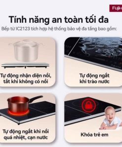 Bếp Từ Đôi Fujihome IC2123 16 bep tu doi fujihome ic2123 7