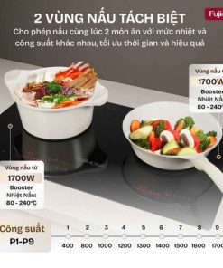 Bếp từ đôi Fujihome IC2623