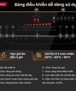 Bếp từ đôi Fujihome IC2623