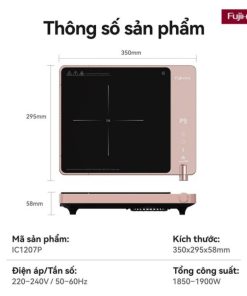 Bếp từ đơn Fujihome IC1207P