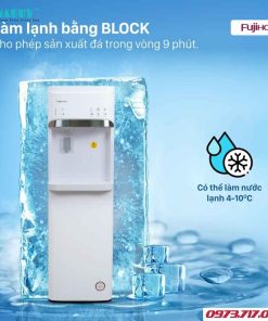 Cây nước nóng lạnh bình âm kèm chức năng làm đá Fujihome WD628C-IM