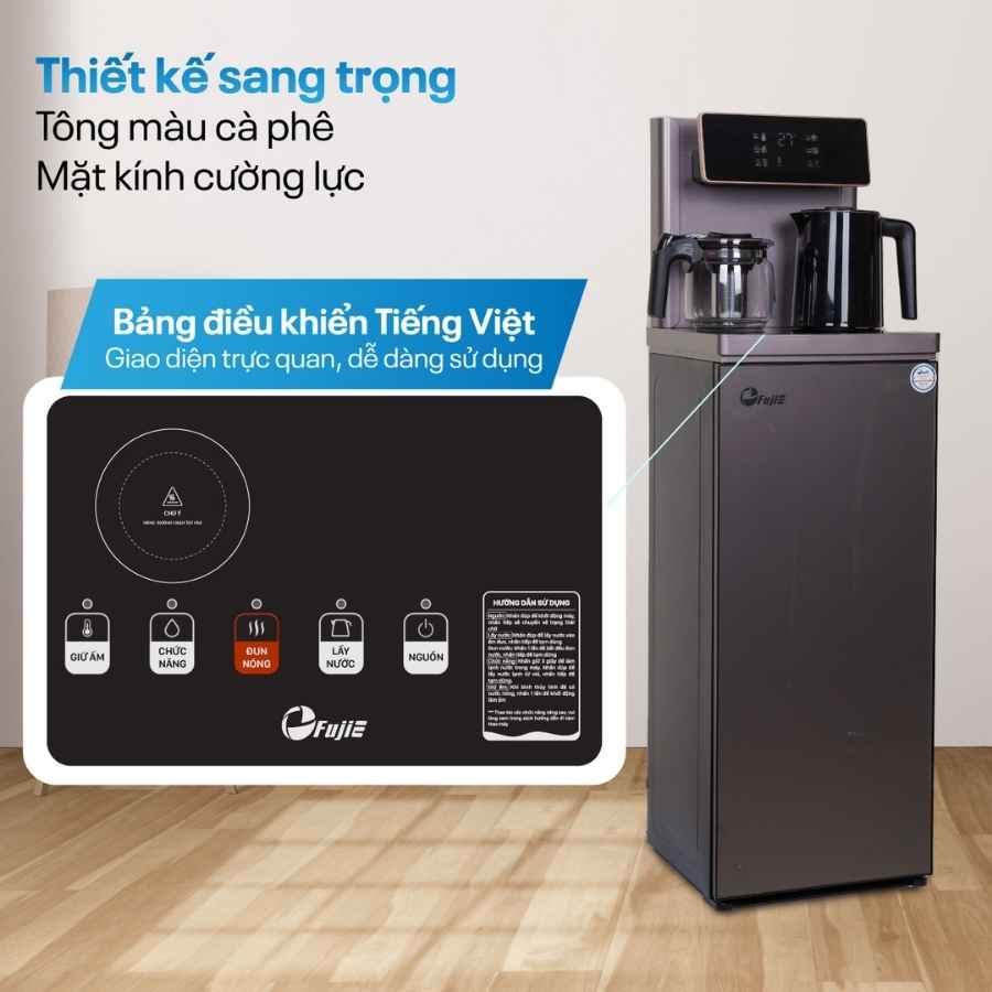 Cây nước nóng lạnh FujiE TB245 bàn trà cafe