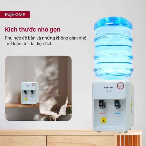 Cây nước nóng lạnh mini Fujihome WD201E