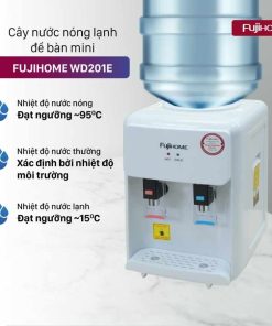 Cây nước nóng lạnh mini Fujihome WD201E