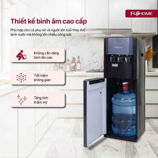 Cây nước nóng lạnh Fujihome WD211UE bình âm