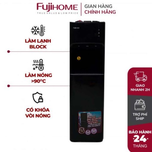 Cây nước nóng lạnh Fujihome WD606C bình âm cao cấp