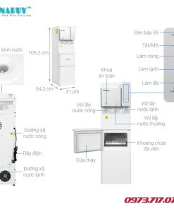 Cây nước nóng lạnh Kangaroo KG65A3