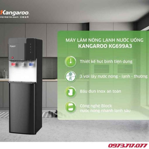 Cây nước nóng lạnh Kangaroo KG699A3