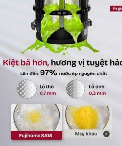 Máy ép chậm mini Fujihome SJ08