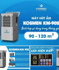Máy hút ẩm công nghiệp kosmen km-90s