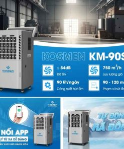 Máy hút ẩm công nghiệp kosmen km-90s