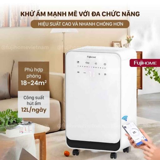may hut am dan dung Fujihome dh12new 3
