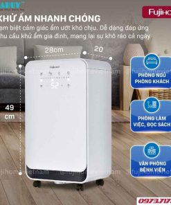 Máy hút ẩm dân dụng Fujihome DH12NEW