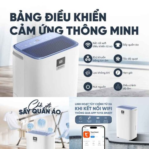 Máy hút ẩm và lọc không khí Kosmen KM-30N