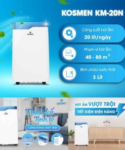 Máy hút ẩm Kosmen KM-20N