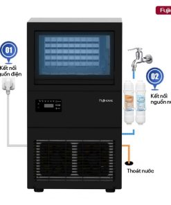 Máy làm đá UF Fujihome IM45C kèm lọc nước 14 Máy làm đá UF Fujihome IM45C