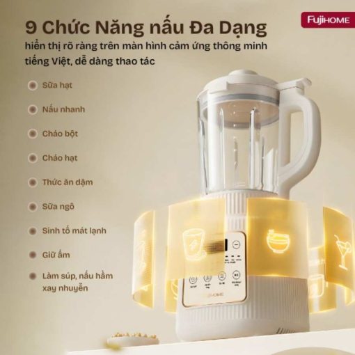 Máy làm sữa hạt Fujihome SM01A