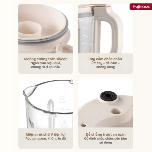 Máy làm sữa hạt Fujihome SM01A