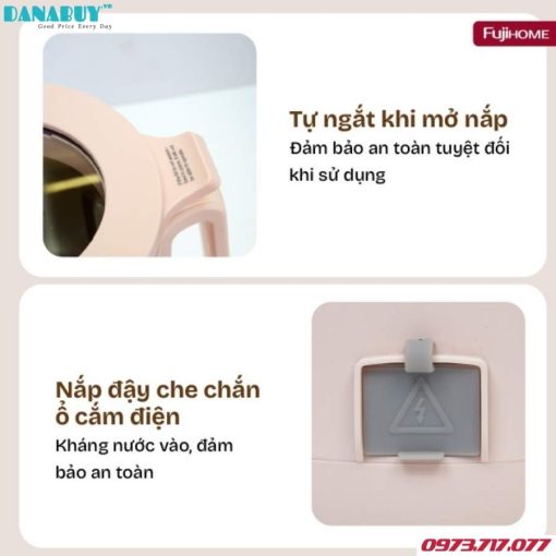 Máy làm sữa hạt đa năng Fujihome SM1626
