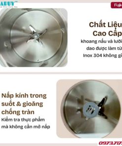Máy làm sữa hạt đa năng Fujihome SM1626 có chất liệu cao cấp
