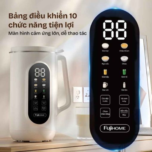 Máy làm sữa hạt Fujihome SM1636 chính hãng