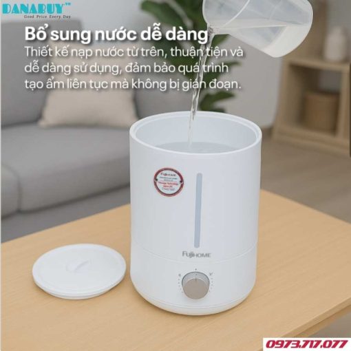 Máy Phun Sương Tạo Ẩm Xông Tinh Dầu Fujihome HM06M