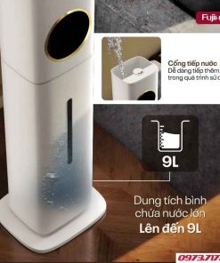 Máy tạo ẩm, xông tinh dầu, khử khuẩn UV dung tích lớn Fujihome HM09UV1
