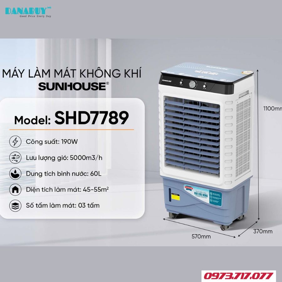 Quạt nước sunhouse SHD7789