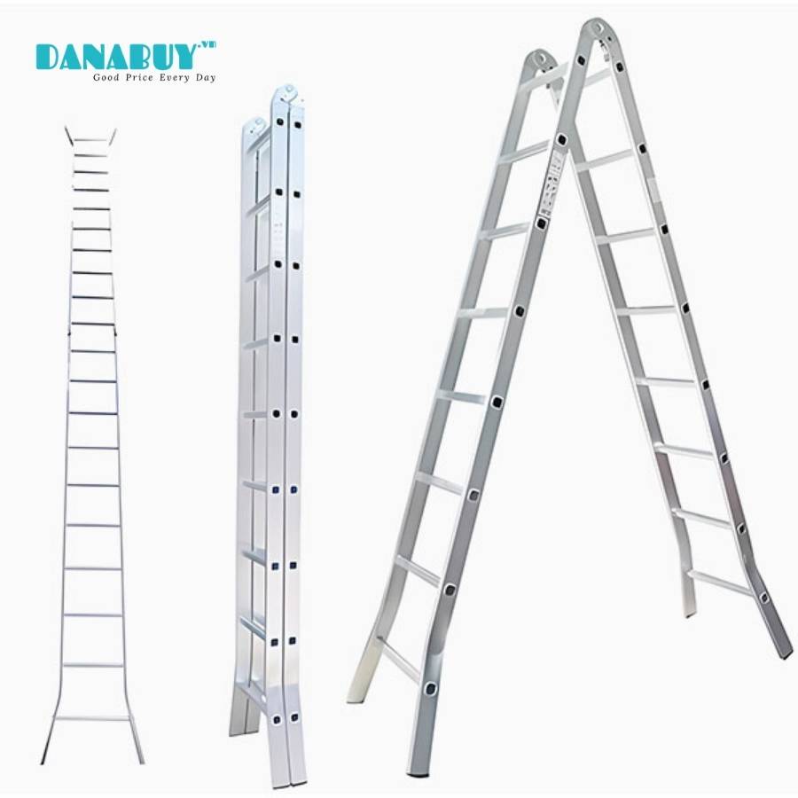 Thang nhôm chữ A 2m5 Nakata VN25