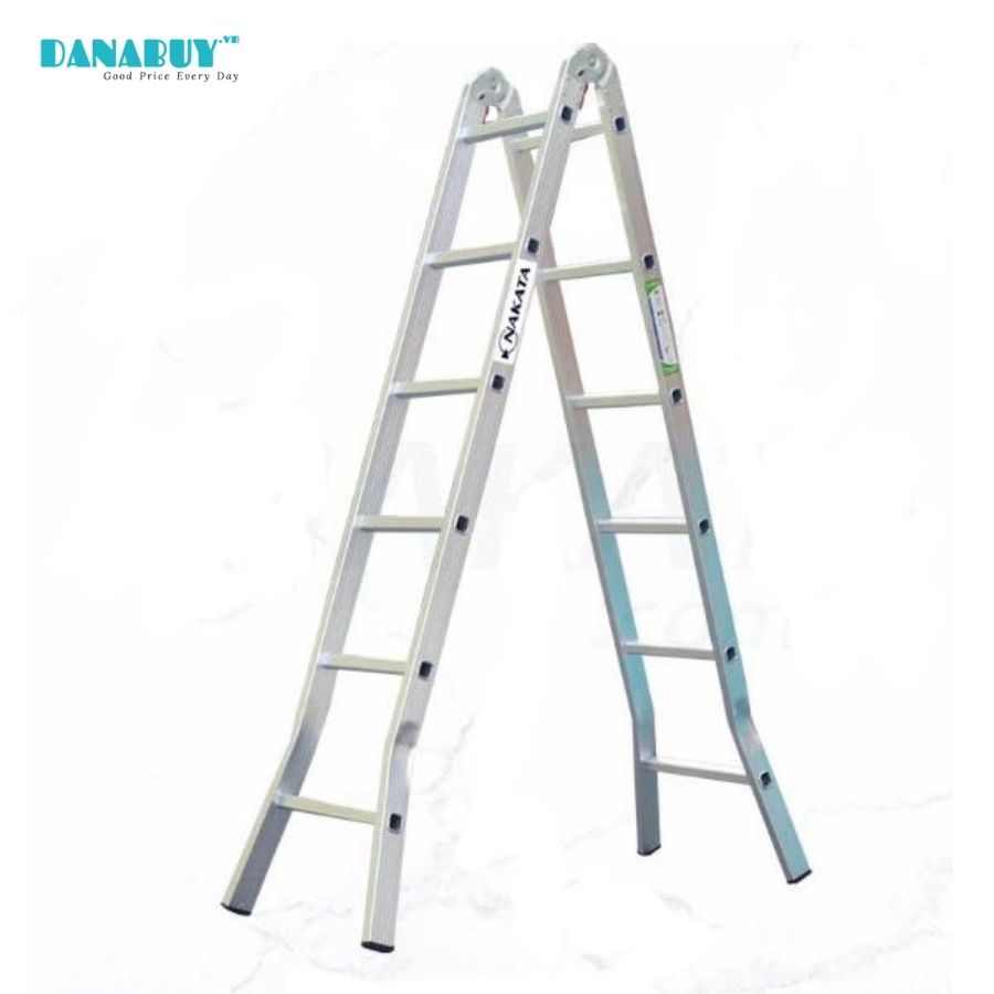Thang nhôm chữ A 2m Nakata VN20