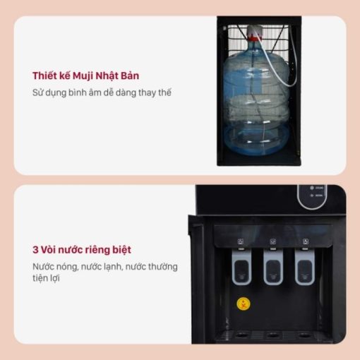 Cây nước nóng lạnh Fujihome WD11EC 3 Vòi